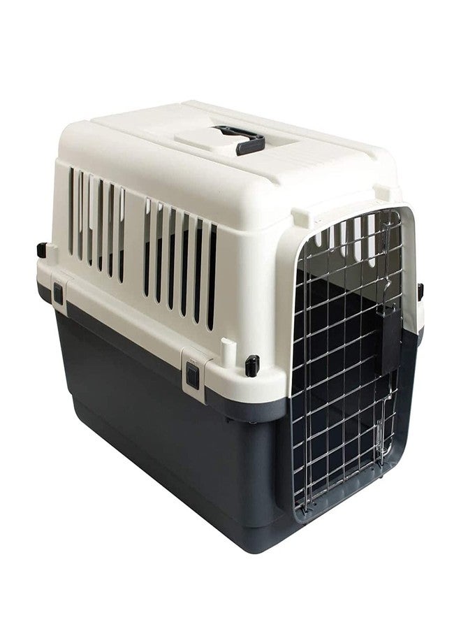 KittuPet KittuyPet Heavy Duty Pet Travel Cage - Plastic Flight Cage for Pets cat Dog, Rabbits (20 inch Flight cage) - Image 1